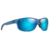 Lunettes de soleil Kaiwi Channel Bleu Noir Bleu Hawaï Minéral SuperThin