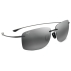 Lunettes de soleil Hema Gloss Black Maui Pure Lt Bi-gradient Grey
