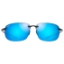 Lunettes de soleil Ho'okipa Xlarge Gris Translucide Blue Hawaii MauiPure