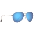 Lunettes de soleil Mavericks Silver Bleu Hawaï MauiPure