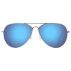 Lunettes de soleil Mavericks Silver Bleu Hawaï MauiPure