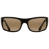 Lunettes de soleil Peahi Noir Mat Caoutchouc Hcl Bronze Minéral Superthin