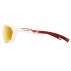 Lunettes de soleil Air 2010 Large Blanc Mat Rouge Pure Grey Red Flashed