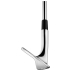 Wedge Milled Grind Satin Chrome