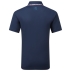 Polo Solid With Primrose Trim Pique Navy