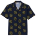 Pioneer Collection Shirt Navy Pineapple Black