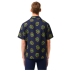 Pioneer Collection Shirt Navy Pineapple Black
