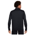 Pull Dri Fit Victory Half Zip Top Black White