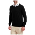 Pull Wool Blend V-Neck Pullover Black