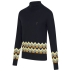 Pull Flighted By Style Turtle Neck Navy