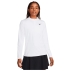 Pull Women's Dri-Fit Club UV Half-Zip White Black