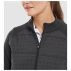 Veste Women's Hybrid Jacket Black With Chevron Print