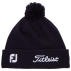 Bonnet Tour Pom Pom Navy White