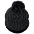 Bonnet Beanie Women Black Gunmetal