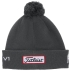 Bonnet Tour Pom Pom Charcoal White