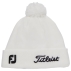 Bonnet Tour Pom Pom White Black