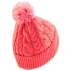 Bonnet Cable Pom Carnation Pink Bright White