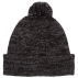 Bonnet Junior Boadwalk Pom Pom Heather Black