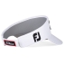 Visière Tour Visor White Black