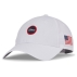 Casquette Montauk Lightweight White Navy Red