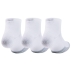 Chaussettes Heatgear Locut 3 Packs White White Steel