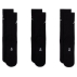 Chaussettes Jordan Socks Everyday (3 pairs) Black White
