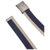 Ceinture Stretch Webbing Belt Midnight Navy Khaki Base