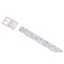 Ceinture Print White Kiss