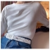 Ceinture Print White Kiss